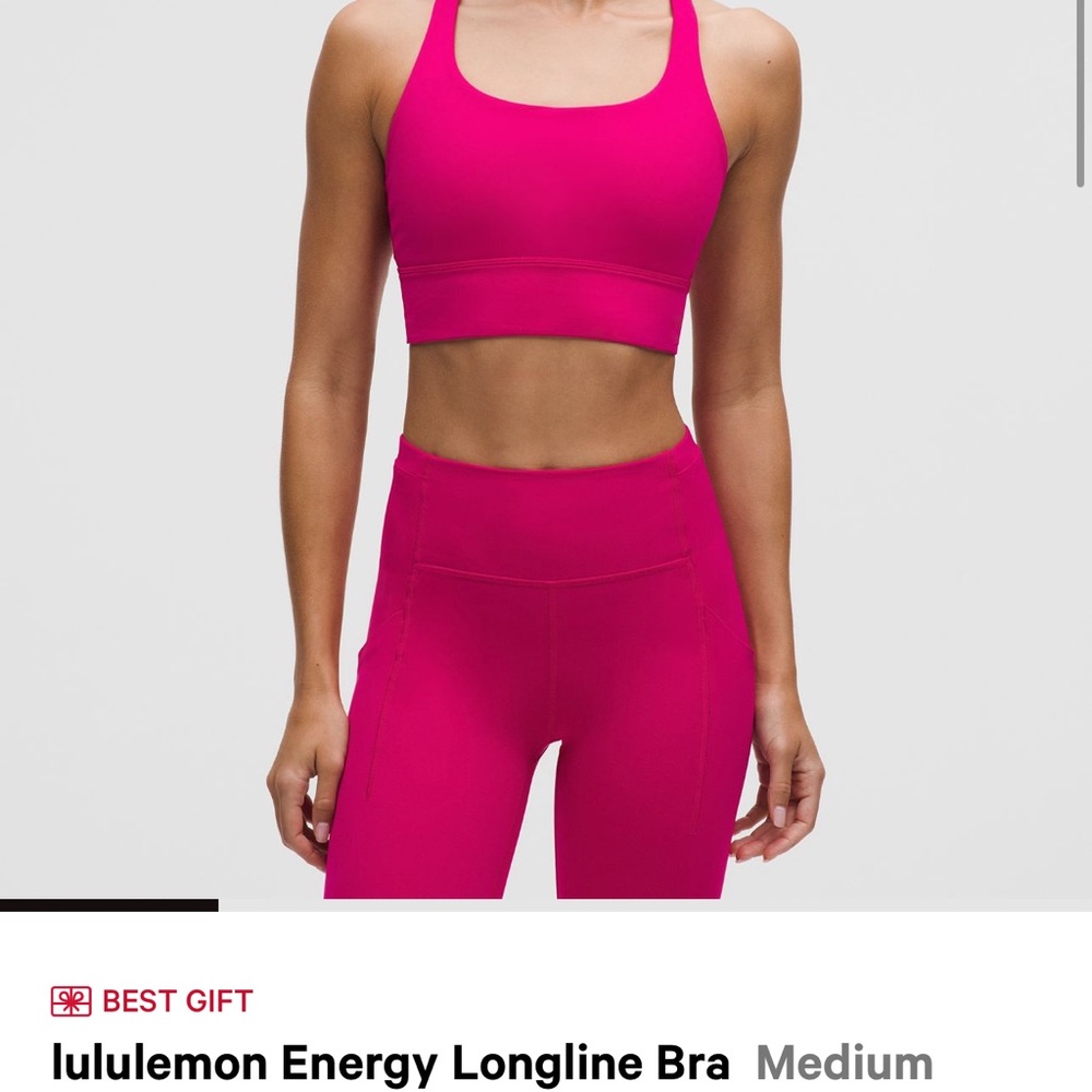 Lululemon 2-pack Energy Longline Bra